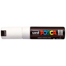 Uni Posca Marker 4.5-5.5mm Bold Bullet White PC-7M - Office Connect 2018