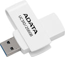 ADATA UC310 Swivel USB3.2 256GB White Flash Drive - Office Connect 2018