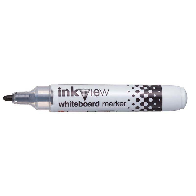 Uni Inkview 1.8-2.2mm Whiteboard Bullet Black PWB-202 - Office Connect 2018