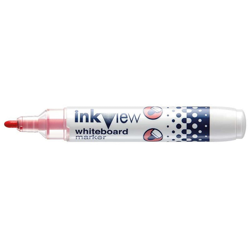 Uni Inkview 1.8-2.2mm Whiteboard Bullet Red PWB-202 - Office Connect 2018