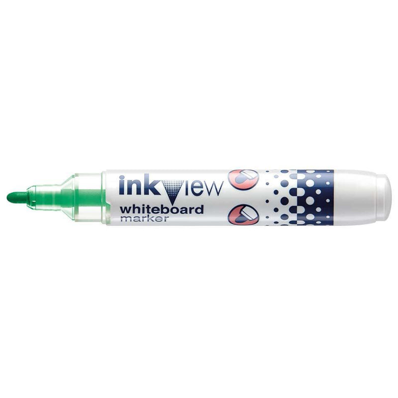 Uni Inkview 1.8-2.2mm Whiteboard Bullet Green PWB-202 - Office Connect 2018