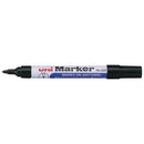 Uni Permanent Bullet Tip Marker Black 520 - Office Connect 2018