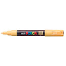 Uni Posca Marker 0.7mm Ultra-Fine Round Tip Apricot PC-1M - Office Connect 2018