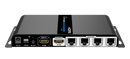 LENKENG 1-In-4-Out 1080P HDMI Extender. 1x HDMI in, 1x HDMI out, 4x RJ45 out. Comp with CAT6/6a/7 Cables, Transmit up to 40m, Plug & Play, Wall-mount, Supports EDID, Includes 1x Tx & 4x Rx. - Office Connect 2018