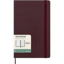 Moleskine Diary 12 Month Weekly + Notes HC Large Burgundy - Office Connect 2018