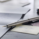 Lamy Studio Fountain Pen Brushed Steel Medium NIb (065) - Office Connect 2018