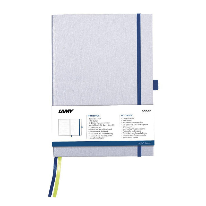 Lamy Notebook Fountain Pen Gift Set A5 Hard Cover Oceanblue - Office Connect 2018