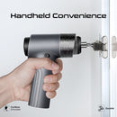 PROMATE 36-Pieces Cordless Electric DIY Hand held ScrewDriver Kit with LED Fill Light. 200RPM with 5N.m of Torque. Built-in 2500mAh Battery, USB-C Charging Port, 32 Magnetic Screwdriver Bits. - Office Connect 2018