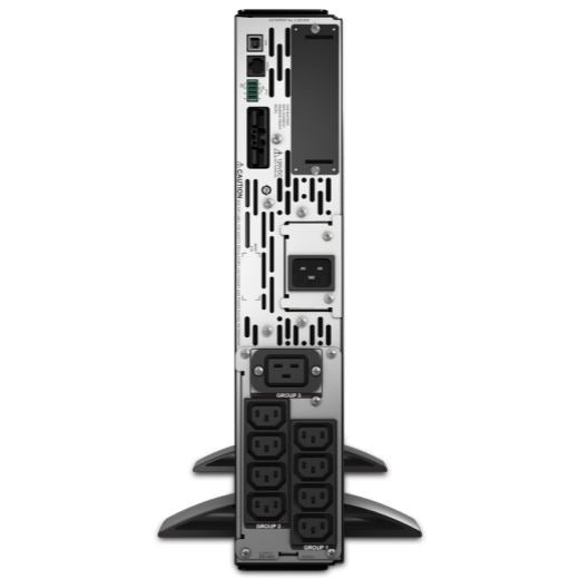APC Smart-UPS 3000VA (2700W) 2U Rack/Tower. 200V-240V Input/Output. 8x IEC C13 Outlets. Internal Battery Backup. LCD Interface. USB Connectivity. Audible Alarm. Rack Mount Kit Included - Office Connect 2018