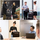 EVERKI Advance ECO Briefcase 13-14" Separate Zippered Accessory Pocket, Front Stash Pocket, Trolley Handle Pass Through Strap, Ergonomic Shoulder Pad. Made with Sustainable Materials! - Office Connect 2018