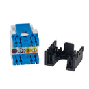 DYNAMIX Cat6A 180 Unshielded Keystone Jack, Dual  IDC. Colour White - Office Connect 2018