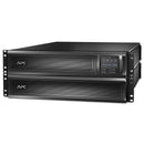 APC Smart-UPS 3000VA (2700W) 2U Rack/Tower. 200V-240V Input/Output. 8x IEC C13 Outlets. Internal Battery Backup. LCD Interface. USB Connectivity. Audible Alarm. Rack Mount Kit Included - Office Connect 2018