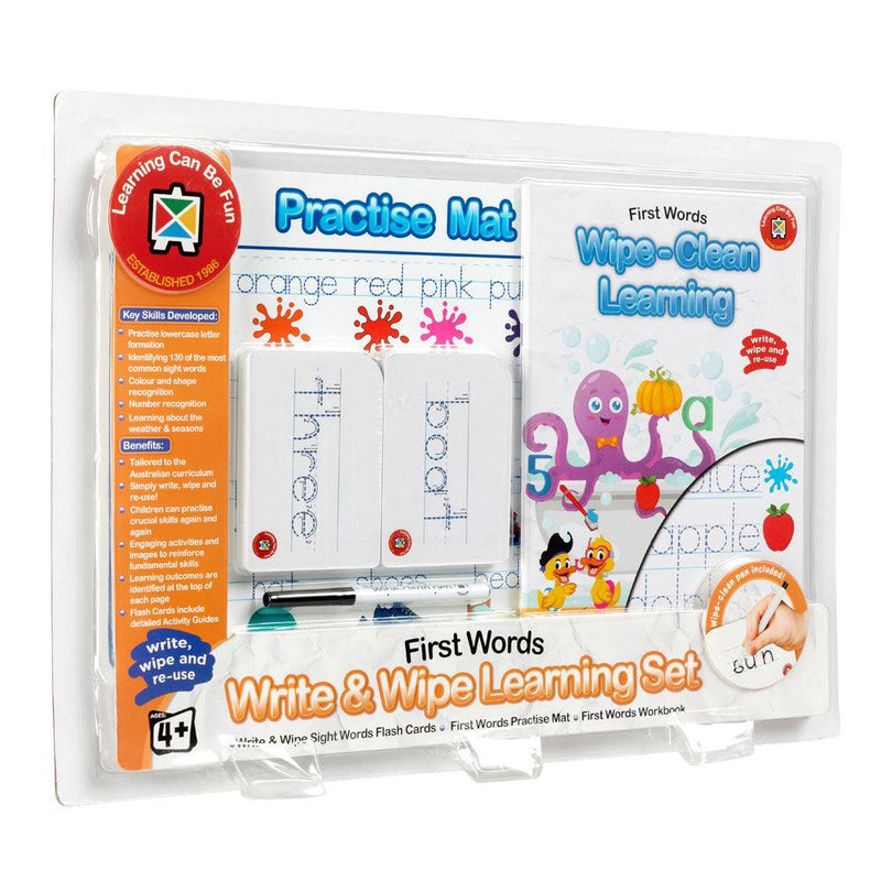 LCBF Write & Wipe Learning Set First Words - Office Connect 2018