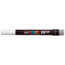 Uni Posca Marker 0.1-10.0mm Brush Tip White PCF-350 - Office Connect 2018