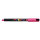 Uni Posca Marker 0.7mm Ultra-Fine Pin Tip Pink PC-1MR - Office Connect 2018