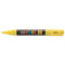 Uni Posca Marker 0.7mm Ultra-Fine Round Tip Yellow PC-1M - Office Connect 2018