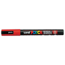 Uni Posca Marker 0.9-1.3mm Fine Red PC-3M