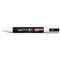 Uni Posca Marker 1.8-2.5mm Med Bullet White PC-5M - Office Connect 2018