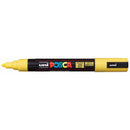 Uni Posca Marker 1.8-2.5mm Med Bullet Yellow PC-5M - Office Connect 2018