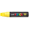 Uni Posca Marker 15.0mm Extra-Broad Chisel Yellow PC-17K - Office Connect 2018