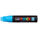 Uni Posca Marker 15.0mm Extra-Broad Chisel Light Blue PC-17K - Office Connect 2018