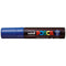 Uni Posca Marker 15.0mm Extra-Broad Chisel Blue PC-17K - Office Connect 2018