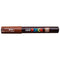 Uni Posca Marker 0.7mm Ultra-Fine Round Tip Brown PC-1M - Office Connect 2018