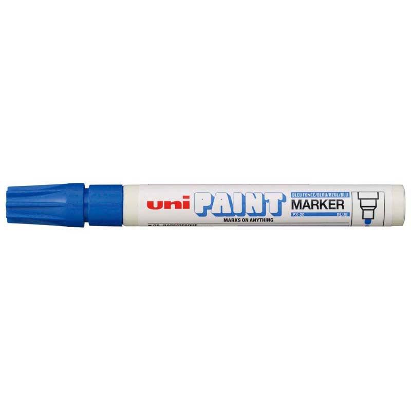 Uni Paint Marker 2.8mm Bullet Tip Blue PX-20 - Office Connect 2018