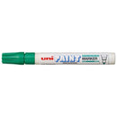 Uni Paint Marker 2.8mm Bullet Tip Green PX-20 - Office Connect 2018