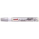 Uni Paint Marker 2.8mm Bullet Tip Shiny Silver PX-20 - Office Connect 2018