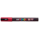 Uni Posca Marker 0.9-1.3mm Fine Dark Red PC-3M - Office Connect 2018