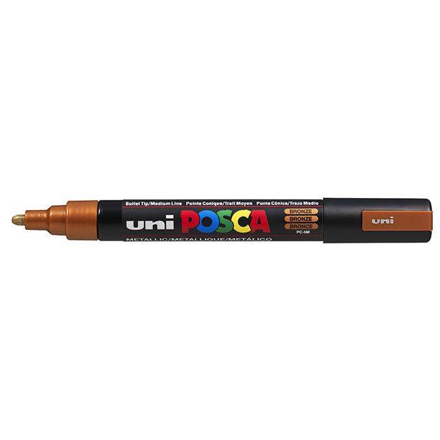 Uni Posca Marker 0.9-1.3mm Fine Bronze PC-3M - Office Connect 2018