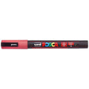 Uni Posca Marker 0.9-1.3mm Fine Glitter Red PC-3M - Office Connect 2018