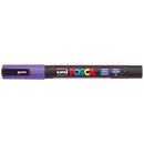 Uni Posca Marker 0.9-1.3mm Fine Glitter Violet PC-3M - Office Connect 2018