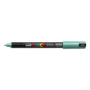 Uni Posca Marker 0.7mm Ultra-Fine Pin Tip Met Green PC-1MR - Office Connect 2018