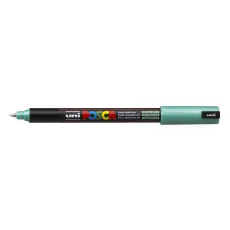 Uni Posca Marker 0.7mm Ultra-Fine Pin Tip Met Green PC-1MR - Office Connect 2018