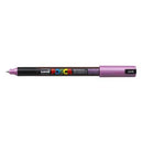 Uni Posca Marker 0.7mm Ultra-Fine Pin Tip Met Pink PC-1MR - Office Connect 2018