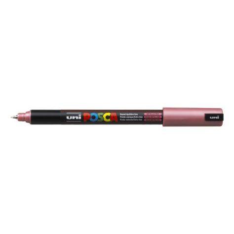 Uni Posca Marker 0.7mm Ultra-Fine Pin Tip Met Red PC-1MR - Office Connect 2018