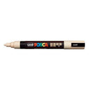 Uni Posca Marker 1.8-2.5mm Med Bullet Beige PC-5M - Office Connect 2018