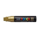 Uni Posca Marker 15.0mm Extra-Broad Chisel Gold PC-17K - Office Connect 2018