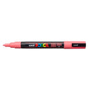 Uni Posca Marker 0.9-1.3mm Fine Coral Pink PC-3M - Office Connect 2018