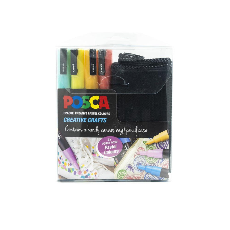 Uni Posca Marker PC-3M Canvas Bag Activity Pack - Office Connect 2018