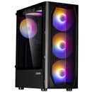 Zalman N4 Rev.1 ATX Black Mid Tower Case 4x140mm RGB - Office Connect 2018