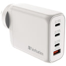 Verbatim 100W GaN Charger with 3x USB-C and 1x USB-A - Office Connect 2018