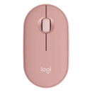 Logitech M350S Pebble 2 USB Wireless/Bluetooth Mouse - Tonal Rose - Office Connect 2018