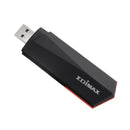 EDIMAX AX1800 WiFi 6 Dual-Band USB-A 3.0 Adapter. High Performance 802.11ax. 2x Internal Antennas (2T2R). Supports Data Trasnfer up to 1201Mbps (5GHz) & 573Mbps (2.4GHz). Easy Instal. - Office Connect 2018