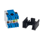 DYNAMIX Cat6A 180 Unshielded Keystone Jack, Dual  IDC. Colour Black