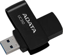 ADATA UC310 Swivel USB3.2 256GB Black Flash Drive - Office Connect 2018