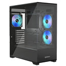 Raidmax i801 ATX Mid-Tower Case Tempered Glass Black with ARGB - Office Connect 2018
