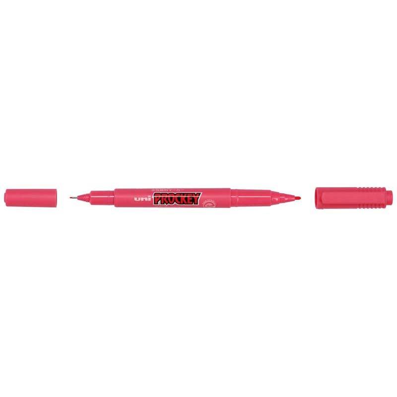 Uni Prockey Marker Dual Tip 0.4/0.9mm Pink PM-120 - Office Connect 2018